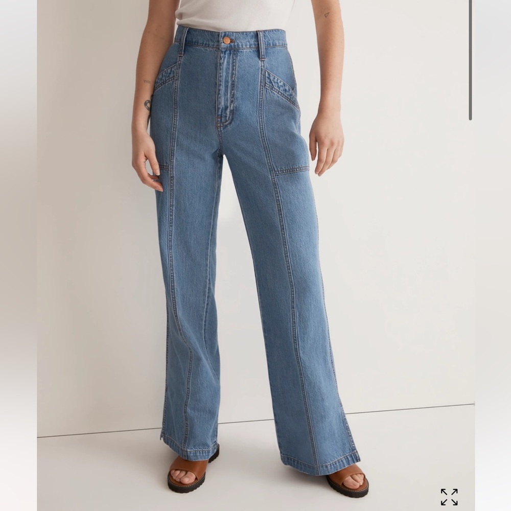 Madewell Relaxed Loose Flare Jeans
